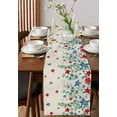 thumbnail image 4 of Independence Day Table Runner 108 Inches, 4th of July Star Eucalyptus Leaf Bed Runner Dresser Scarves Tabletop for Indoor Outdoor Parties/Ceremony/Banquet, 13"x 108", 4 of 8