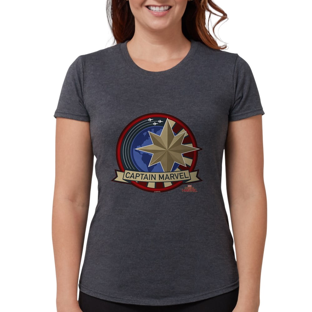 CafePress - Captain Marvel T Shirt 