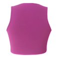 thumbnail image 2 of Top Danskin Now para Mujer, Deportivo Cuello Redondo Magenta Talla M, 2 of 4