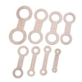 thumbnail image 3 of Baohd 8 Pieces Pad Leveling Rings Musical Flute Leveler Steel Professional Pads Repair Tool for Clarinet Replacement Accessories, 3 of 8