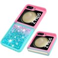 thumbnail image 3 of Funda para Samsung Galaxy Z Flip 5 Transparente con Brillos Carcasa Protectora Antigolpes con Glitter Brillante, 3 of 5