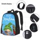 thumbnail image 3 of Balery Merry Christmas Gnome Mochila escolar 3 en 1 para niños: mochila resistente con lonchera térmica y estuche para lápices. Mochila escolar para niños y niñas., 3 of 7