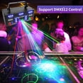 thumbnail image 2 of GRM Stage Lights RGB DJ LED Sound Activated With Remote Control Plug Powered, 2 of 3