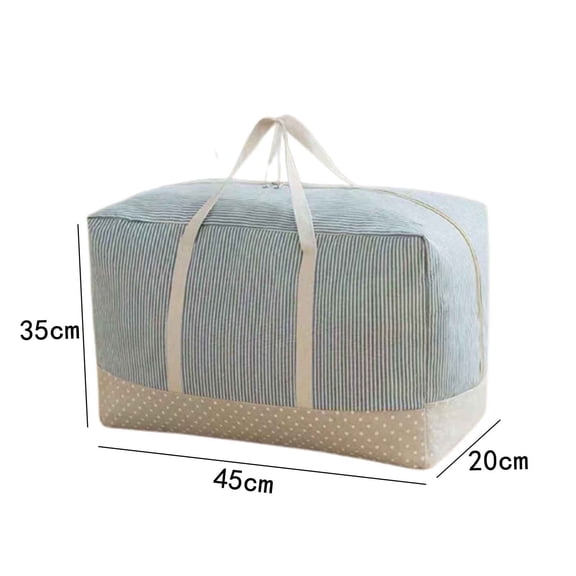 Large Capacity 3D Storage Bag for Quilts, Clothes & Blankets - Under Bed Organizer with Insect-Proof Washable Material for Bedroom & Closet