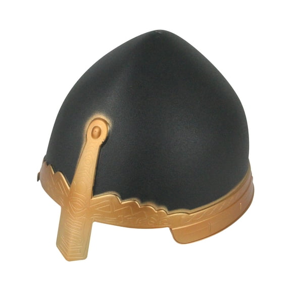 Adult's Black Warrior Helmet Costume Accessory