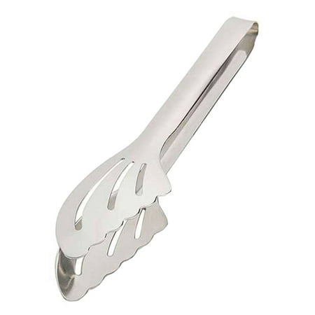 

NUOLUX Tongs Food Bread Tong Salad Cooking Clamp Serving Metal Steak Barbecue Grilling Steel Stainless Buffet Clipping Clip