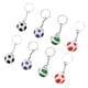 thumbnail image 2 of 8 llaveros creativos con forma de balón de fútbol, llavero colgante de simulación de balón de fútbol., 2 of 8