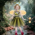thumbnail image 6 of CHOYURME CHONYURM Bee Costume Set for Girls Halloween Birthday Christmas Party Dress Up, 6 of 7