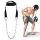 thumbnail image 1 of Head Neck Trainer Weight Lifting Belt Straps Strength Exercise Fitness Body Building Adjustable Head, 1 of 5