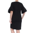 thumbnail image 4 of Ralph Lauren Womens Raeyana Sheath Dress, Black, Large, 4 of 4