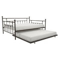 thumbnail image 6 of DHP Manila Metal Daybed and Trundle, Queen/Full Size, Bronze, 6 of 21