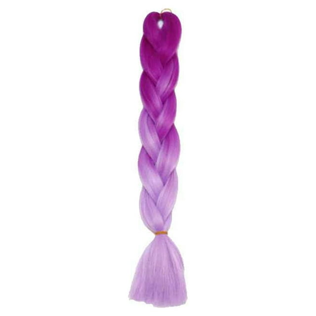 fastboy Gradient Color Women Braid Hair Large Braiding Hair Wigs High Temperature Fiber Synthetic Hair Extensions