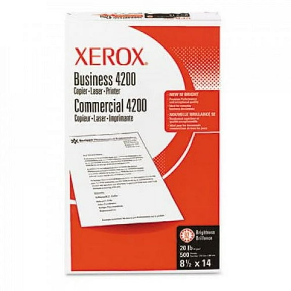 Business 4200 Copy Paper, 92 Brightness, 20lb, 8-1/2 x 14, White, 500 Shts/Rm, Sold as 1 Ream