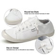 thumbnail image 3 of Ecetana Womens Casual Walking Sneakers Slip-on Canvas Shoes, 3 of 7