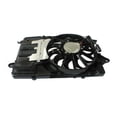 thumbnail image 2 of For Buick Lacrosse 2018 2019 Radiator And Condenser Fan Assembly | With One Big Fan | 1.5 Liter Turbo | Plastic | Replacement For GM3115297 | 23379854, 84000785, 2 of 4