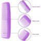 thumbnail image 2 of 12 Pieces Hair Combs Set for Women Men 5 Inch Pocket Fine Tooth Hair Comb Unbreakable Plastic, 6 Assorted Colour (12 Pieces), 2 of 5