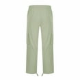 thumbnail image 4 of Pantalons Cargo Décontractés pour Hommes avec Multiples Poches, Type Droit pour Extérieur, 4 of 5