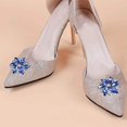 thumbnail image 2 of fastboy 2Pcs Rhinestone Shoe Clips Jewelry Crystal Shoe Buckle Wedding Dress Diamond, 2 of 7