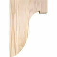 thumbnail image 3 of 3 1/2"W x 8"D x 12"H Del Monte Smooth Corbel, Douglas Fir, 3 of 9