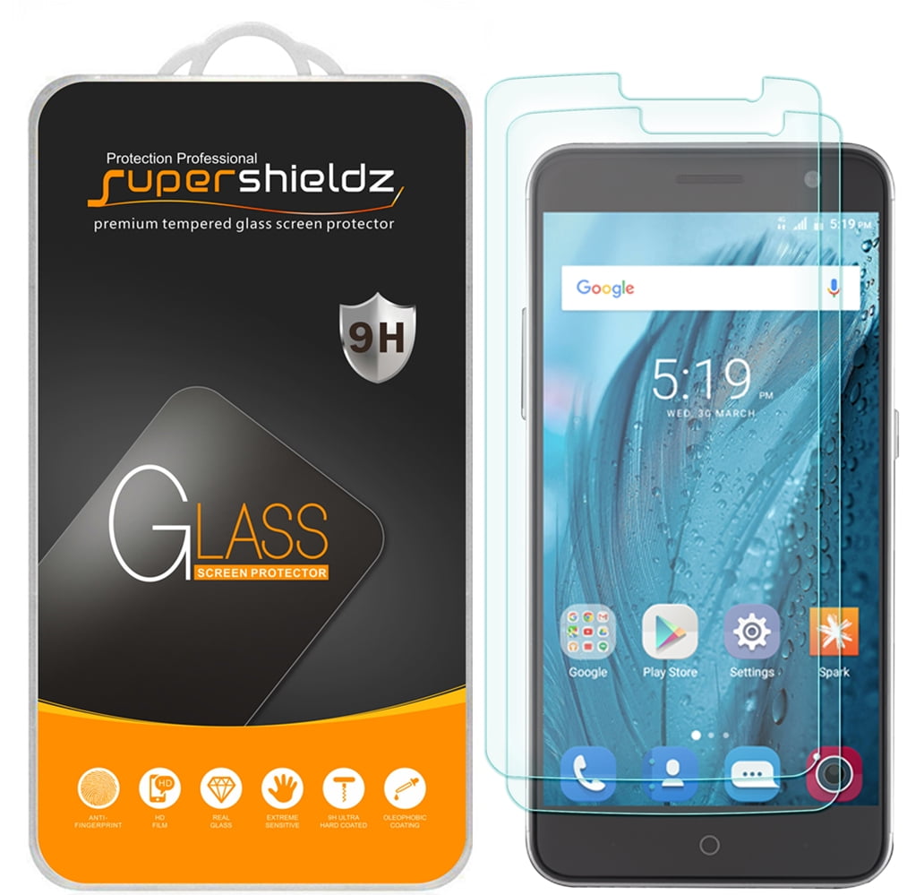 [2Pack] Supershieldz for ZTE Blade Spark Tempered Glass Screen
