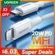 thumbnail image 2 of UGREEN MFi 20W PD USB C a Lightning Cable para iPhone 14 13 12 Pro Max Carga rápida para iPad Mini Teléfono Tipo C Cable Tan Jianjun unisex, 2 of 2