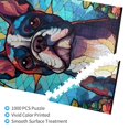 thumbnail image 2 of Puzzle Novgift Boston Terrier, 1000 piezas, arte de madera, 2 of 7