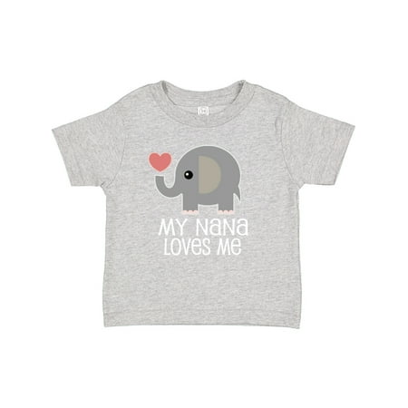 

Inktastic Nana Loves Me for Grandkids Gift Baby Boy or Baby Girl T-Shirt
