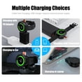 thumbnail image 6 of SIKAI Magnetic Wireless Charger for Samsung Galaxy Watch 8 7 6 5 4 Ultra, Portable USB-C Travel Charger with 90° Rotatable Swivel Type-c Interface, Multi-Angle Cordless Charging Dock, 6 of 9