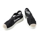 thumbnail image 2 of Sandalias de mujer con punta cerrada, plataforma plana, tacón de 5,5 cm, sandalias informales de verano, zapatos negros de 9,6 pulgadas, 2 of 15