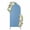 Blue, variant on Arch Covers, Vintage Cream Arch Covers Stretchy Backdrop 6'x2.6', Farmhouse Retro Beige Solid Color Spandex Fitted Round Top Chiara Arches Backdrop Cover for Wedding Party Birthday Banquet
