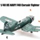 thumbnail image 1 of Avión de combate Corsair F4U de la Marina de los Estados Unidos a escala 1/48, modelo de montaje de avión de plástico, 1 of 4
