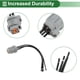 thumbnail image 5 of Conector del arnés de cableado del resistor del ventilador Unique Bargains para Nissan Sentra SV SR SL 1.8L 2.0L 2000-2018 Cable de conector del motor del ventilador de 4 pines 1 Pcs, 5 of 7