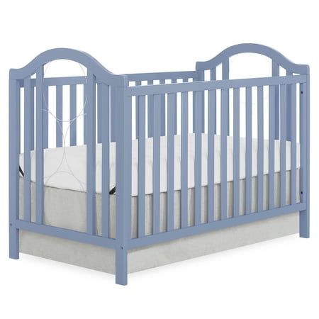 Slumber Baby Ariel Convertible Crib Dusty Blue Walmart Com