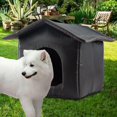 thumbnail image 4 of Abri Portable pour Chat Errant, Tente Résistante aux Intempéries, Fournitures pour Animaux de Compagnie d'Extérieur, Maison Chaude pour Chats Errants Autonomes, 4 of 9