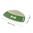 Marine Carpet Dog And Cat Bowl Mat For Food And Water Dry Rubber Easy