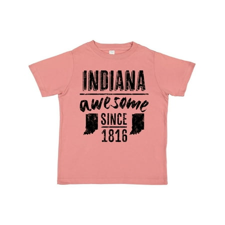 

Inktastic Indiana Awesome Since 1816 Gift Toddler Boy or Toddler Girl T-Shirt