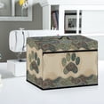 thumbnail image 5 of HELLHERO Sewing Machine Covers Paw Print Flower Design Universal Dust Covers Polyester Material Daily Uses, 5 of 8
