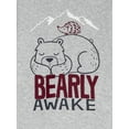 thumbnail image 3 of Wonder Nation Toddler Boys' Bear Sleep Set, 3 of 3