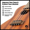thumbnail image 4 of Ukulele Strings Beads Guitar String Tie for Nylon Strings Ukuleles, 4 of 11
