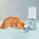 thumbnail image 3 of Alimentador de agua duradero para perros y gatos, dispensador de agua para mascotas, bebedero de 500 ml para conejo, gatito, animal pequeño, pequeño, - AZUL Sunnimix Dispensador de mascotas, 3 of 8