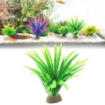 thumbnail image 2 of 1Pcs Artificial Seaweed Water Plants for Aquarium,Plastic Fish Tank Plant Decorations,Lifelike Plastic Water Plants For Aquarium Landscaping and Hideouts,Mini Fish Tank Accessories(Green1), 2 of 6