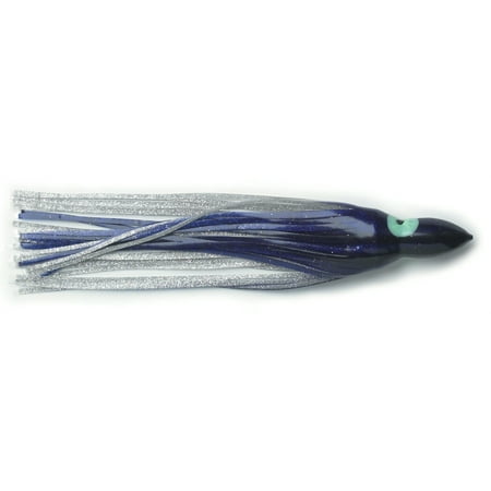 P-Line SQ95-251 Sunrise Squid Skirt 9 1/2 Purple And Silver/Vrgtr 1 Per Pack