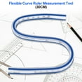 thumbnail image 1 of Flexible Curve Ruler Measurement Tool for Drawing Painting Graphics and Garment Design (30cm), 1 of 5