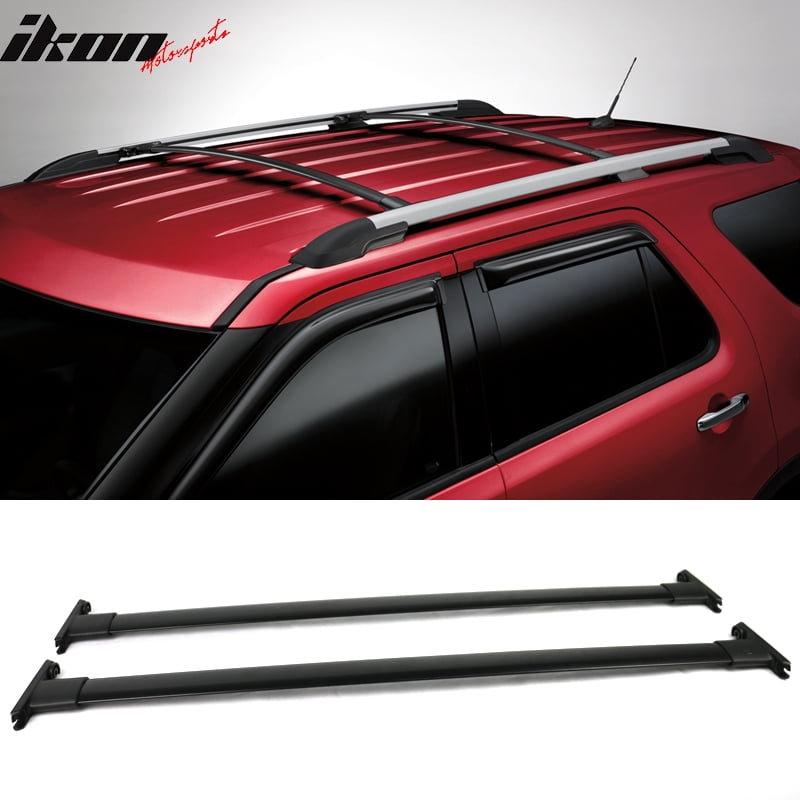 For 2011-2015 Ford Explorer 4Door Top Roof Rack Cross Bars Kit For Cargo Luggag