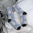 thumbnail image 5 of Logiee Cute Fat Cat Print Adult Socks for Men & Women,Calf Socks, Ankle Socks,Boots Socks,Breathable Casual Sock,Unisex Crew Socks, 5 of 6