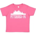 thumbnail image 3 of Inktastic Pittsburgh Pennsylvania Skyline PA Cities Boys or Girls Toddler T-Shirt, 3 of 5