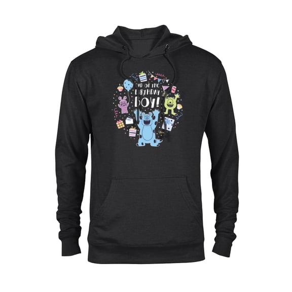 Disney and Pixar’s Monsters, Inc. Dad of the Birthday Boy - Pullover Hoodie for Adults - Customized-Black