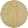 thumbnail image 6 of SAFAVIEH Stone Wash STW213A Hand-knotted Yellow Rug, 6 of 9
