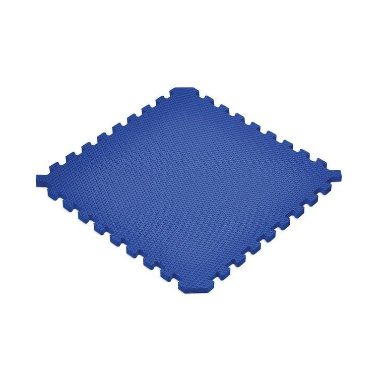Norsk Solid Blue 24 in. x 24 in. EVA Foam Sport Interlocking Tiles Norsk Solid Blue 24 in. x 24 in. EVA Foam Sport Interlocking Tiles