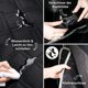 thumbnail image 4 of Protector completo para maletero de coche para perros, resistente al desgarro e impermeable, manta acolchada para maletero, manta para perros para coche con protección lateral, protege el, 4 of 6